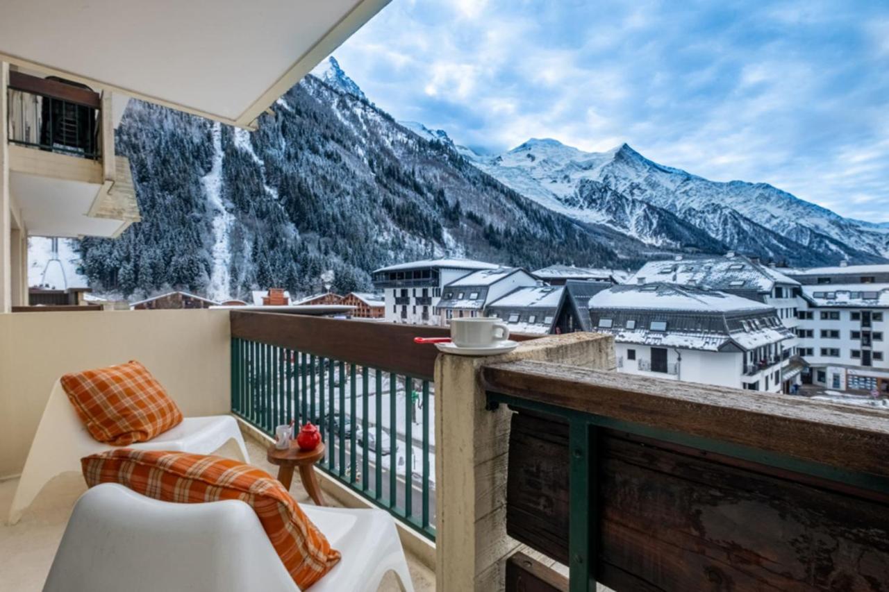 Apartment With Balcony And Mountain View Chamonix Exterior photo